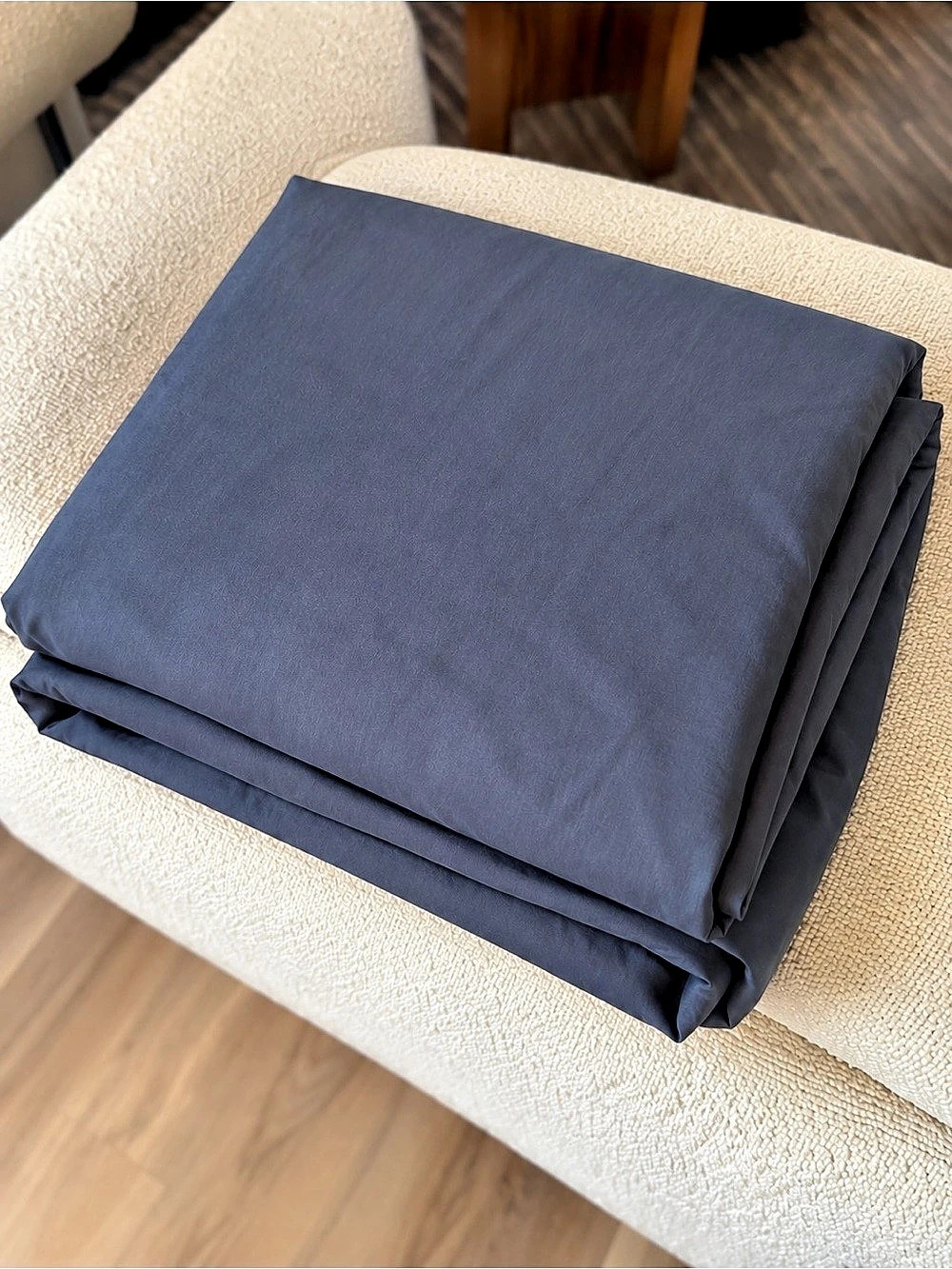 Cariloha Queen Bamboo Sheet in Slate Like New